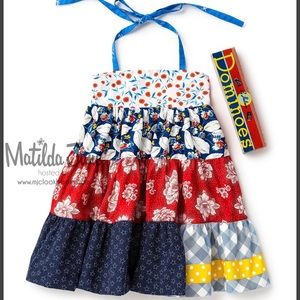 Matilda Jane Platinum Tiered Ellie Dress